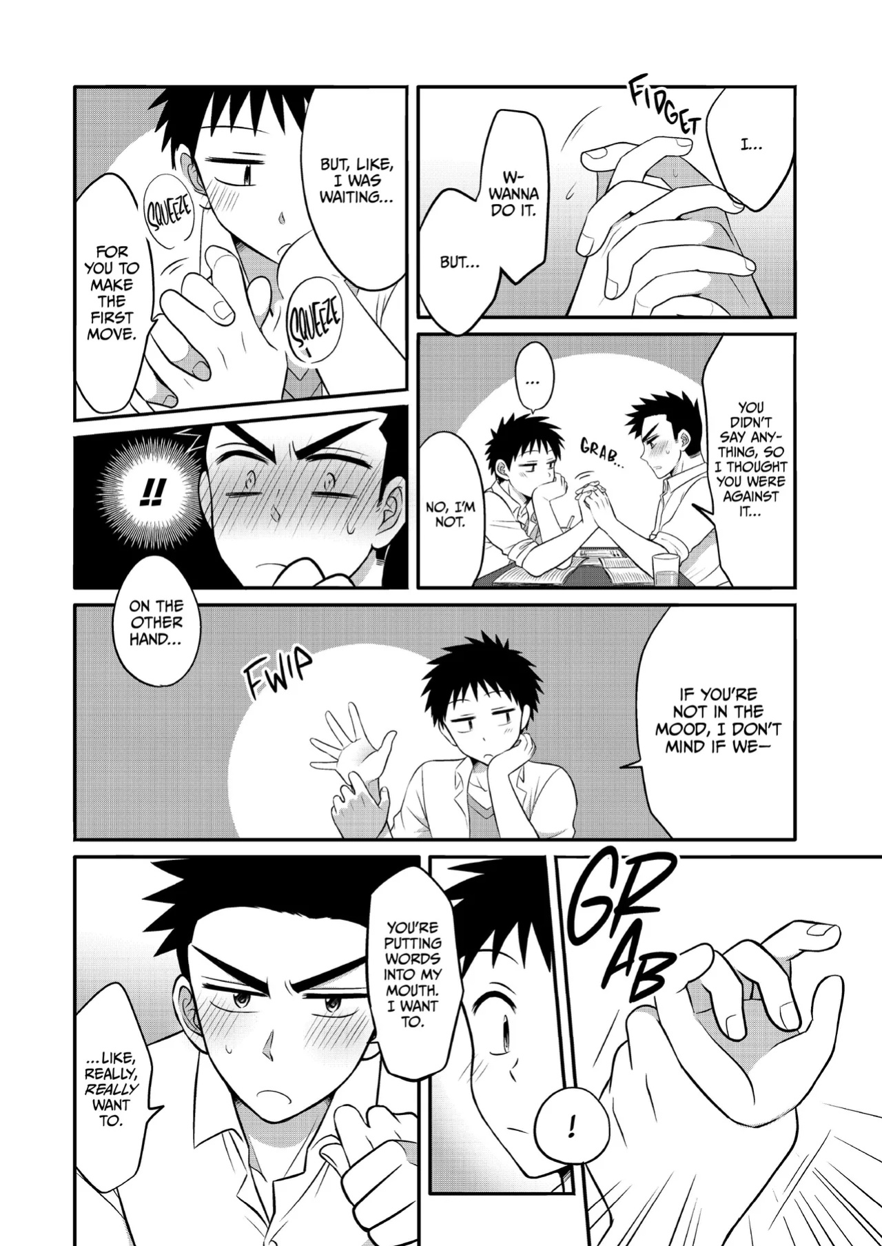 [Suita Kobara ni Choudo Ii (ichi)] Hayatochiri BL - Test Benkyou ga Susumanai Hanashi