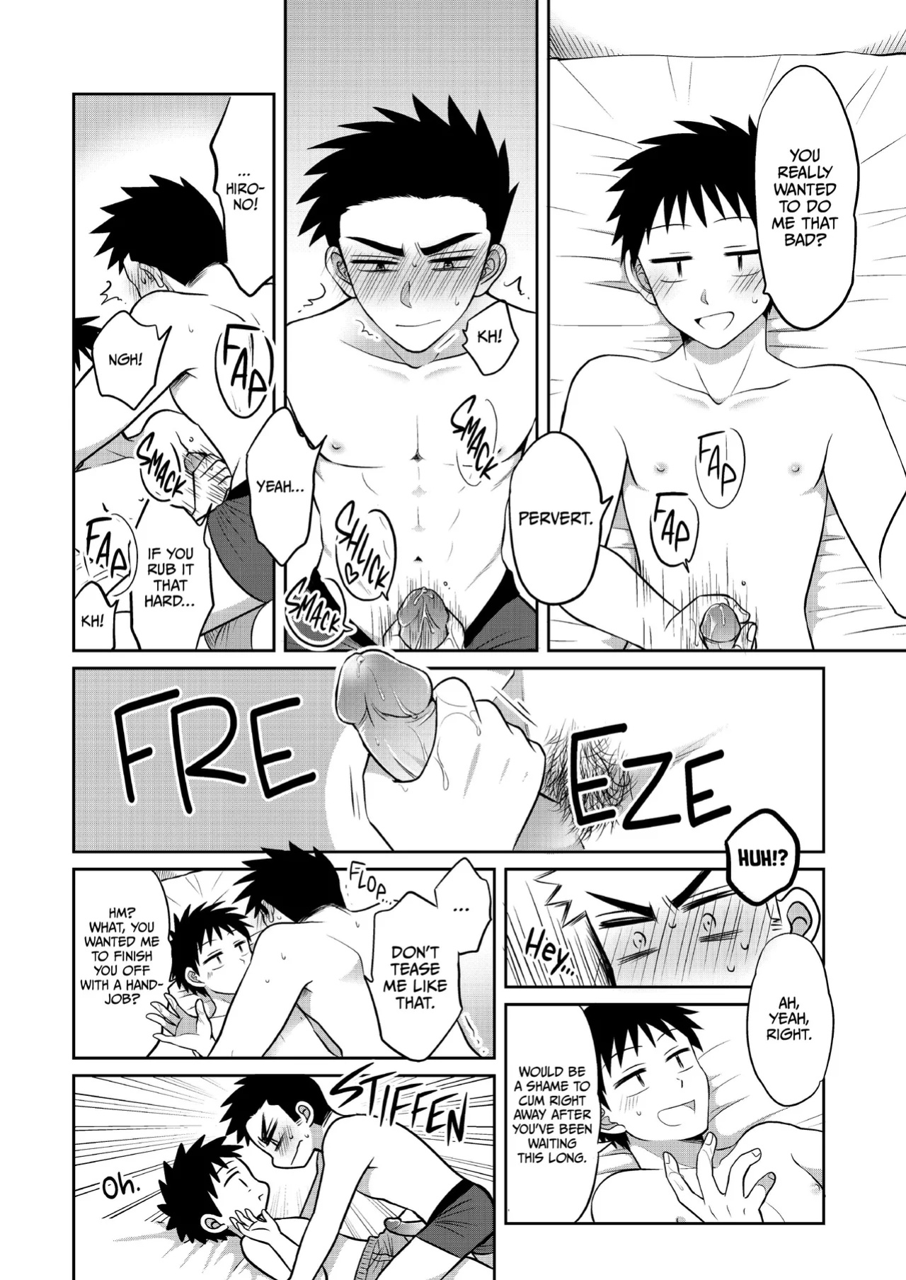 [Suita Kobara ni Choudo Ii (ichi)] Hayatochiri BL - Test Benkyou ga Susumanai Hanashi