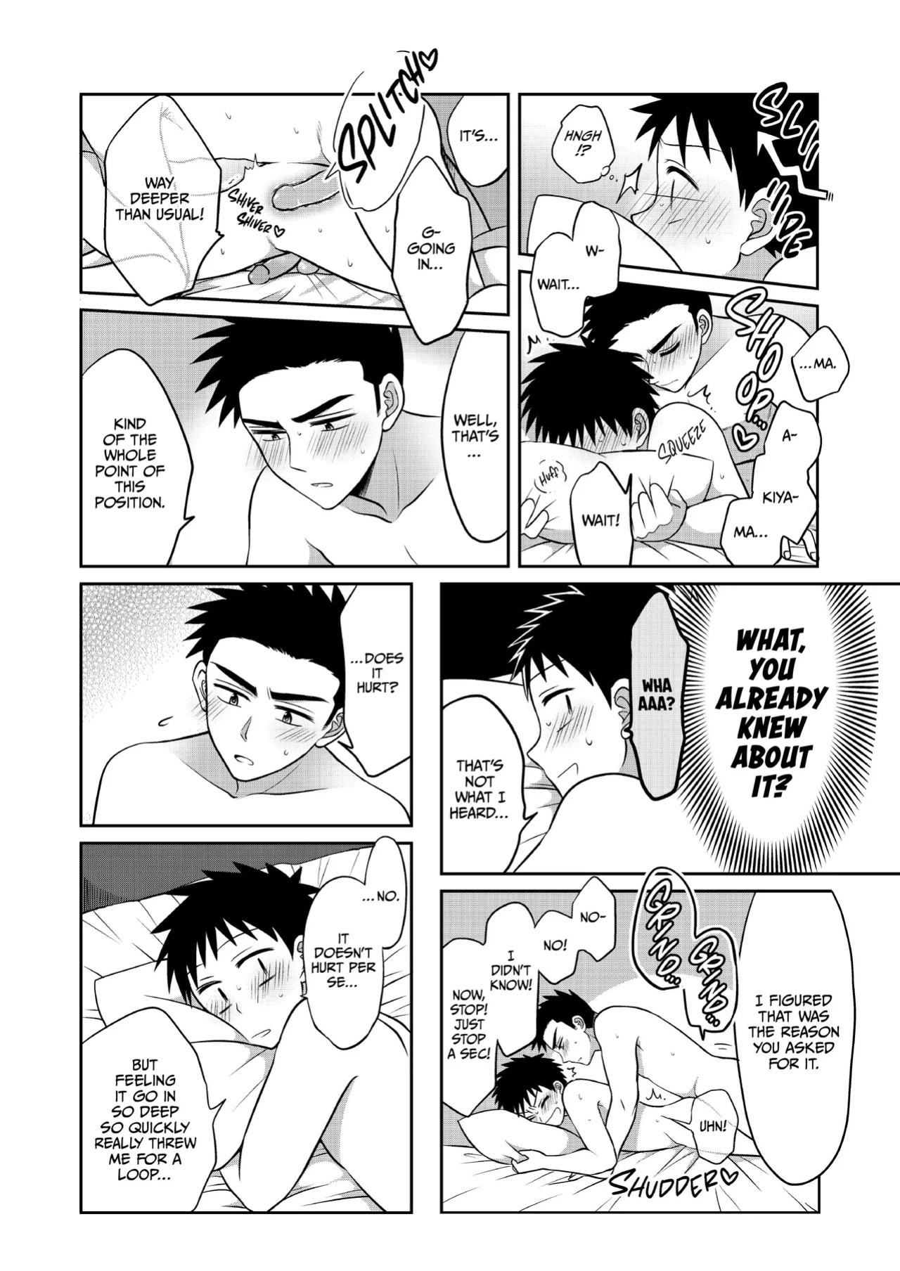 [Suita Kobara ni Choudo Ii (ichi)] Hayatochiri BL - Test Benkyou ga Susumanai Hanashi