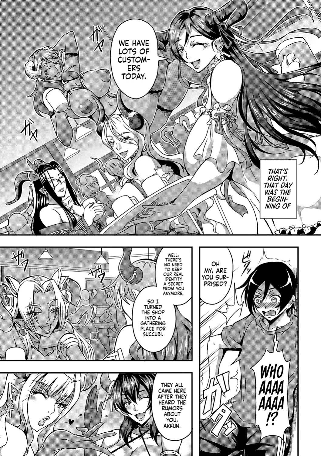 [Mifune Seijirou] Boku to Succubus Mama-tachi to no Harem Life (Hennojin)