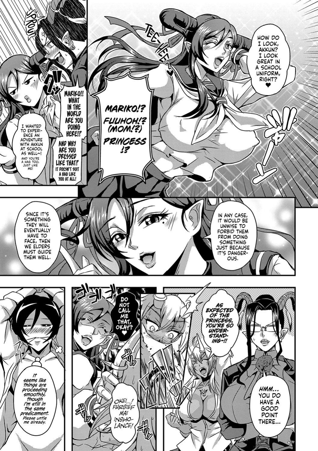 [Mifune Seijirou] Boku to Succubus Mama-tachi to no Harem Life (Hennojin)
