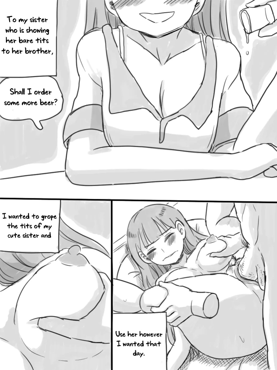 [nisino] My Sister vol.1 [Uncle Bane] (B&W Version)