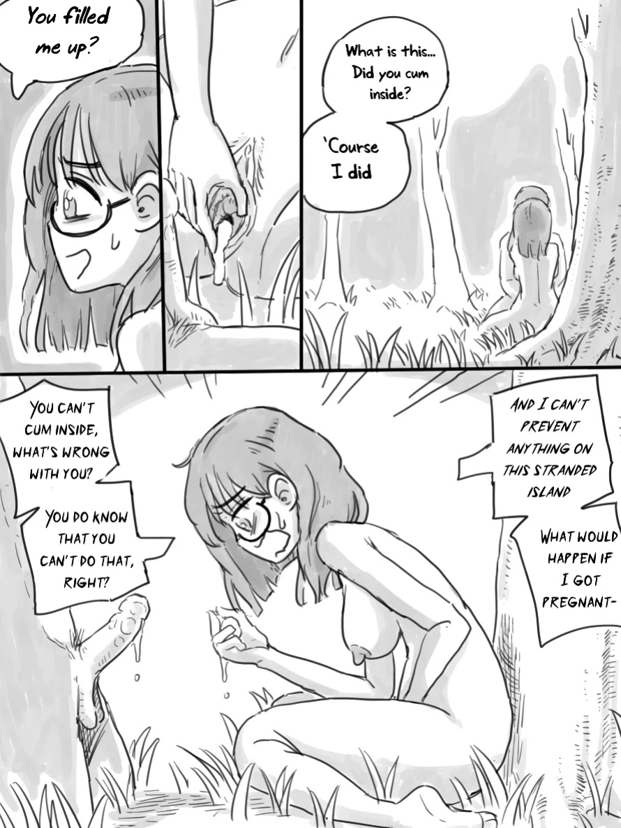 [nisino] Deserted Island [Uncle Bane] (B&W Version)