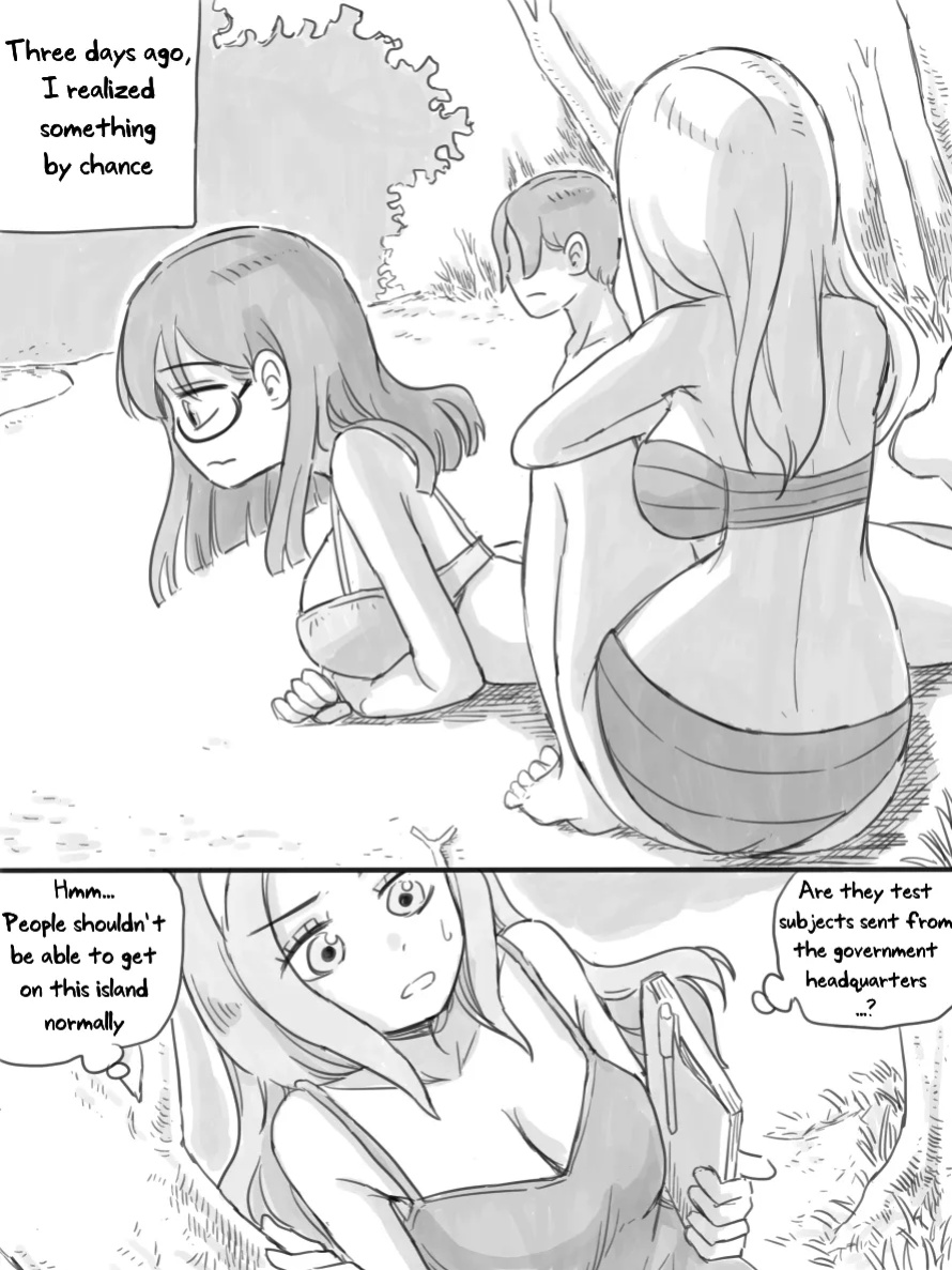 [nisino] Deserted Island [Uncle Bane] (B&W Version)