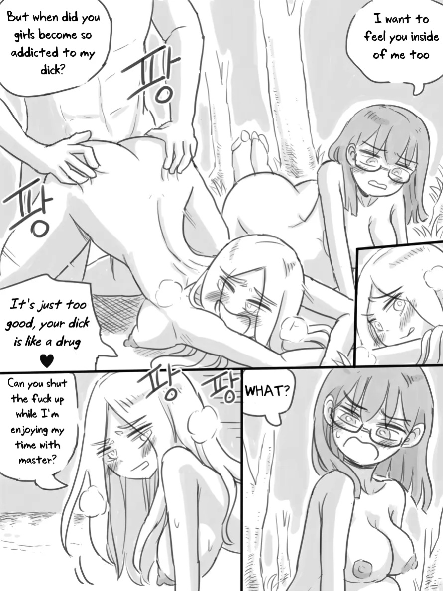 [nisino] Deserted Island [Uncle Bane] (B&W Version)