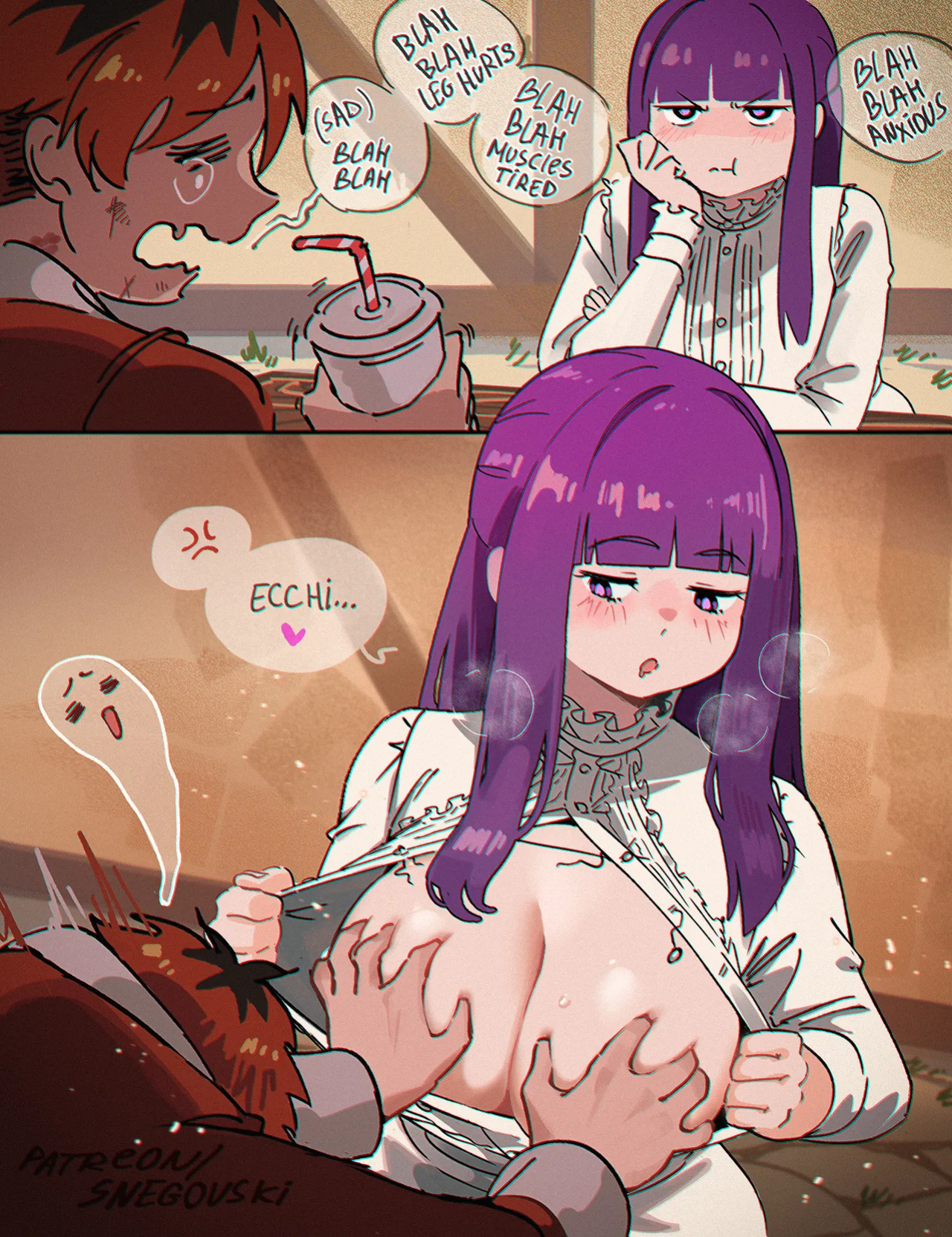 [Snegovski] Fern the supportive gf