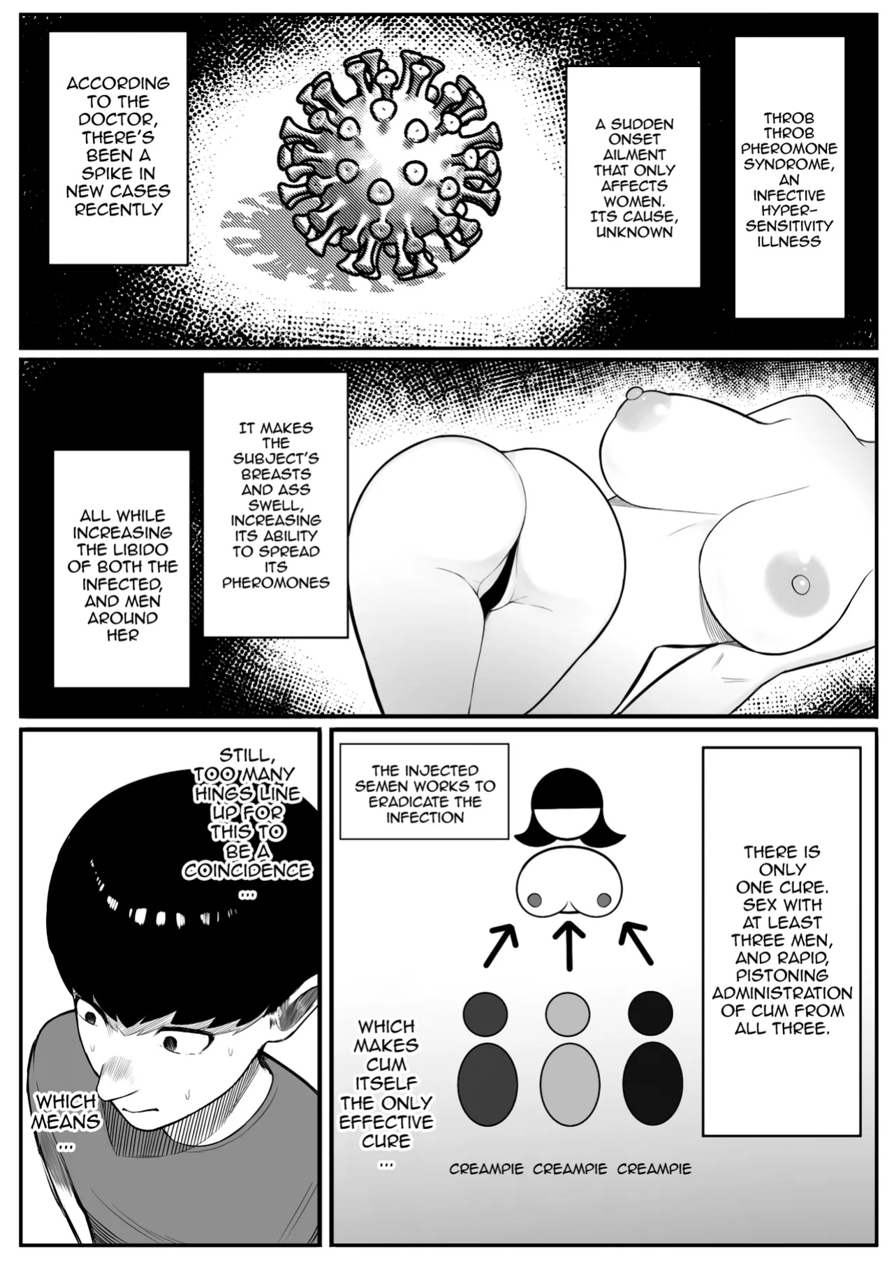 [Kurukuru, Kiyuu] Kaiki! Binbin Pheremone-byou / The Bizarre Throb-Throb Pheromone Illness