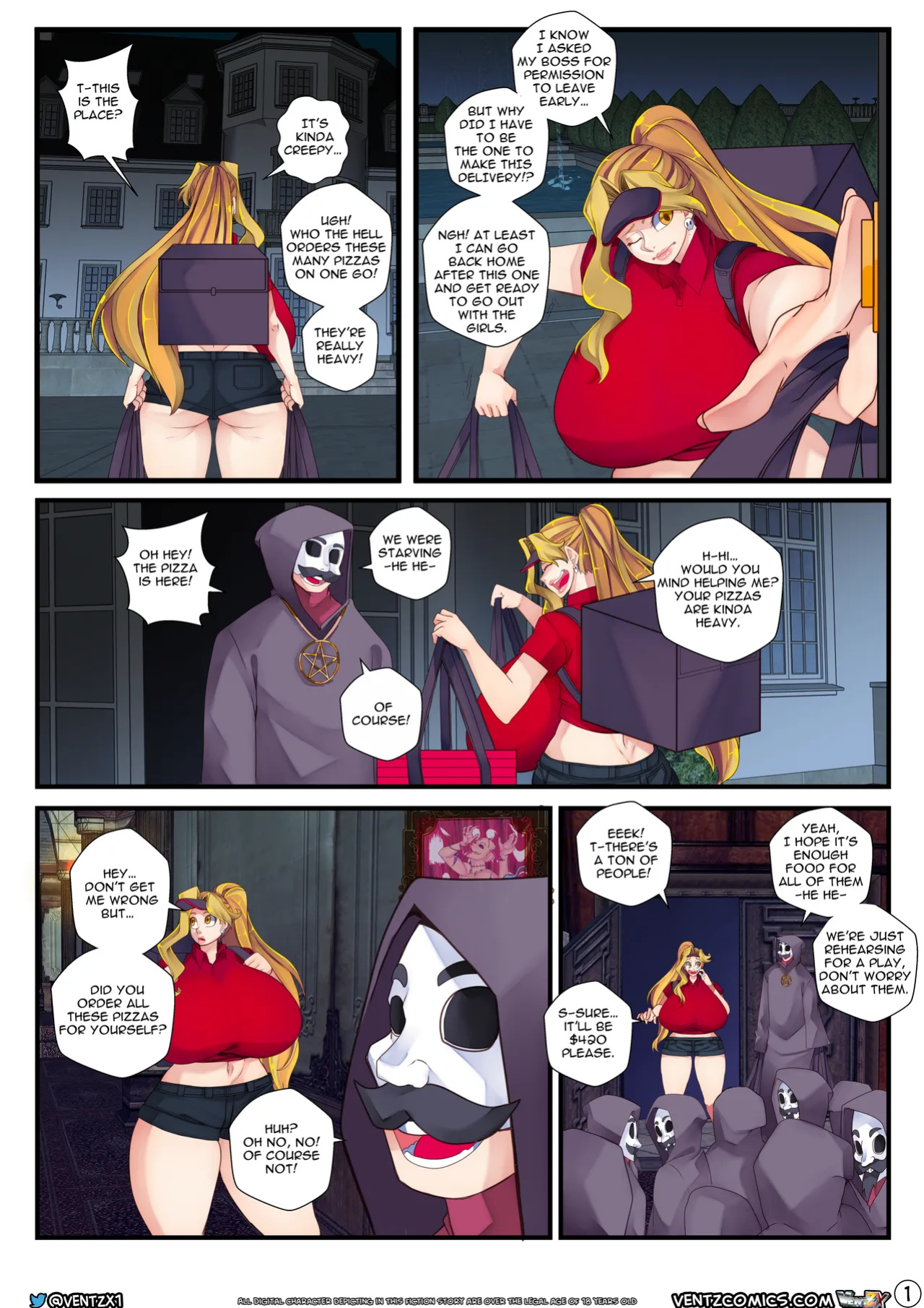 [VentZX/BrayanEroArtist] Dark Temptations