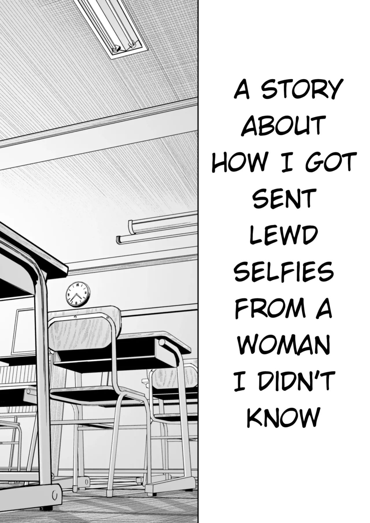 A Story About How I Got Sent Lewd Selfies From A Woman I Didn't Know