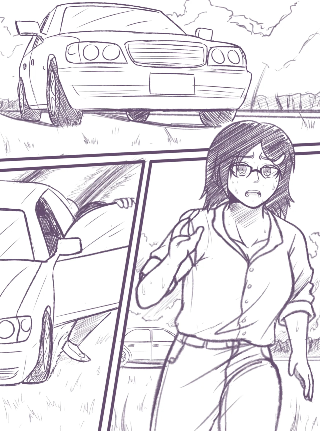 [PerfectDuwang] April Collins Sketch Comic