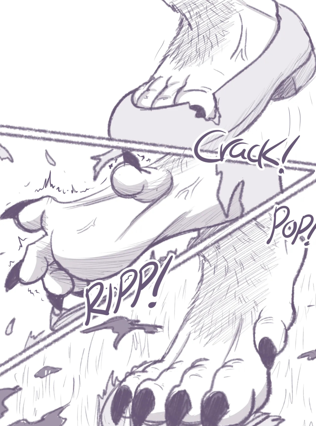 [PerfectDuwang] April Collins Sketch Comic