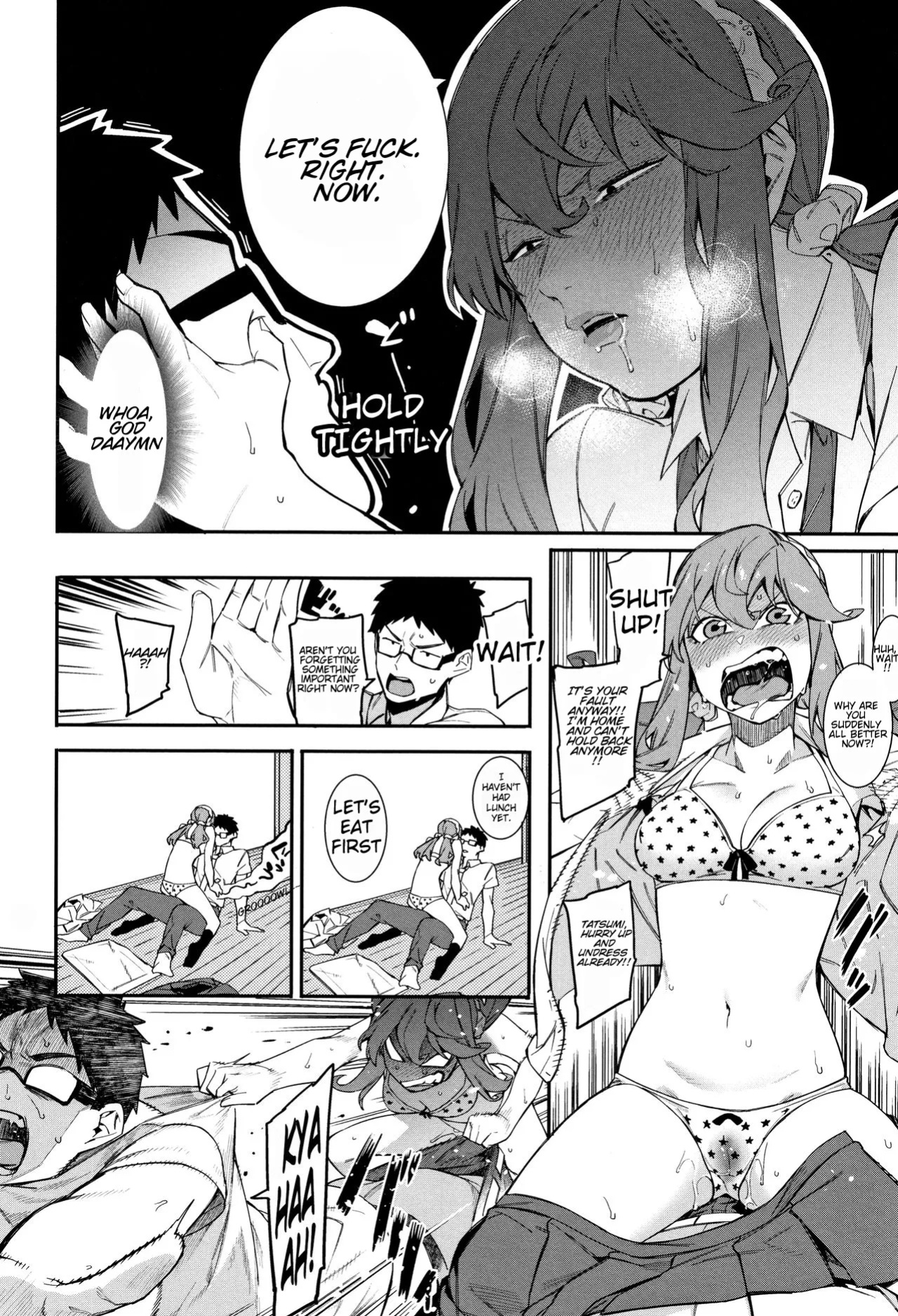 [Menea The Dog] Akaruku Tanoshiku Kimochiyoku Ch. 3