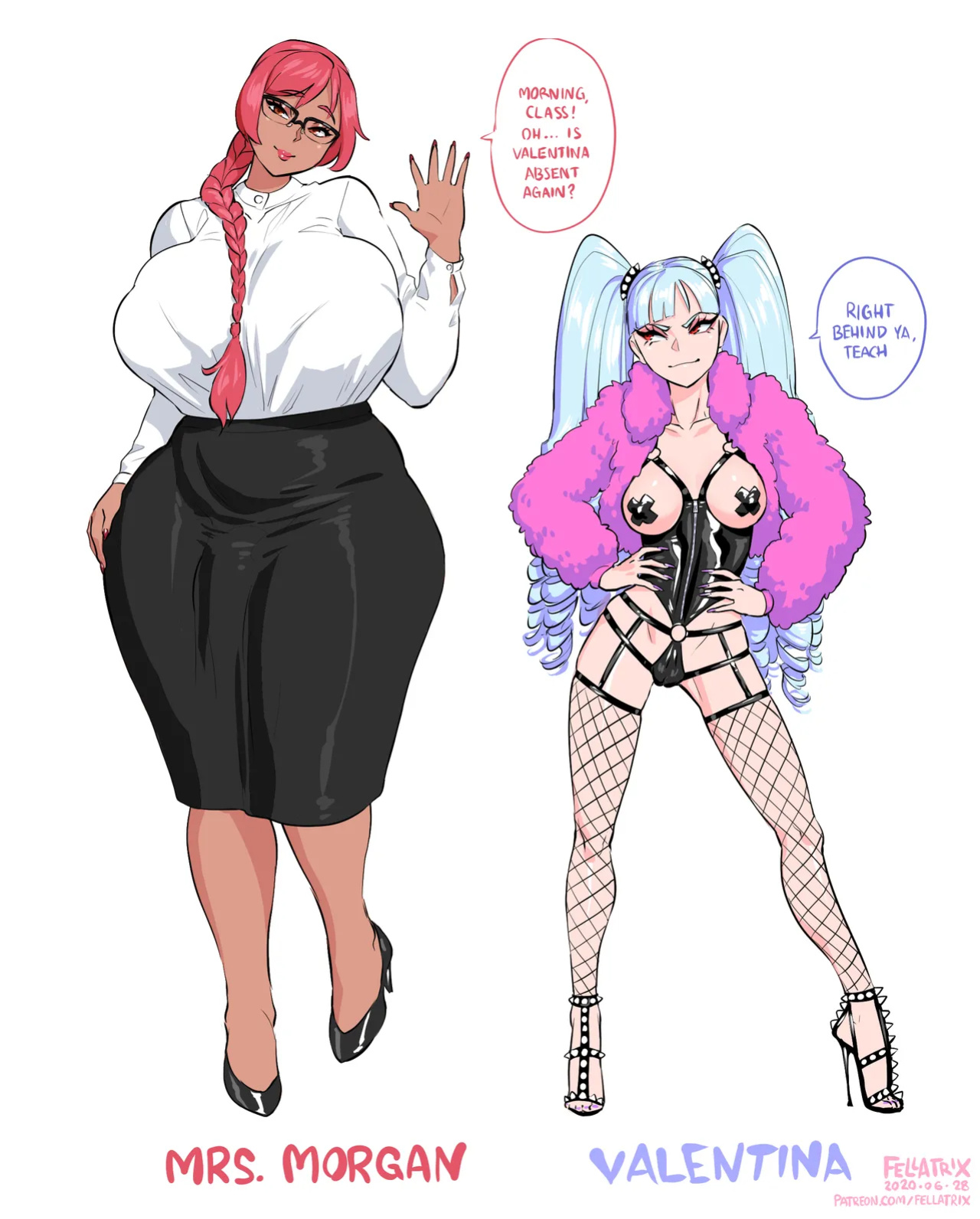 Ms. Morgan (fellatrix) | UNCENSORED | Mega Pack