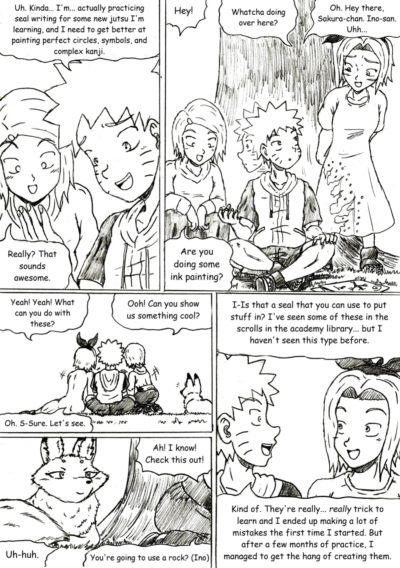[TheWriteFiction] Naruto: Rogue - Chapter 3 - The Fox and the Lonely Flute