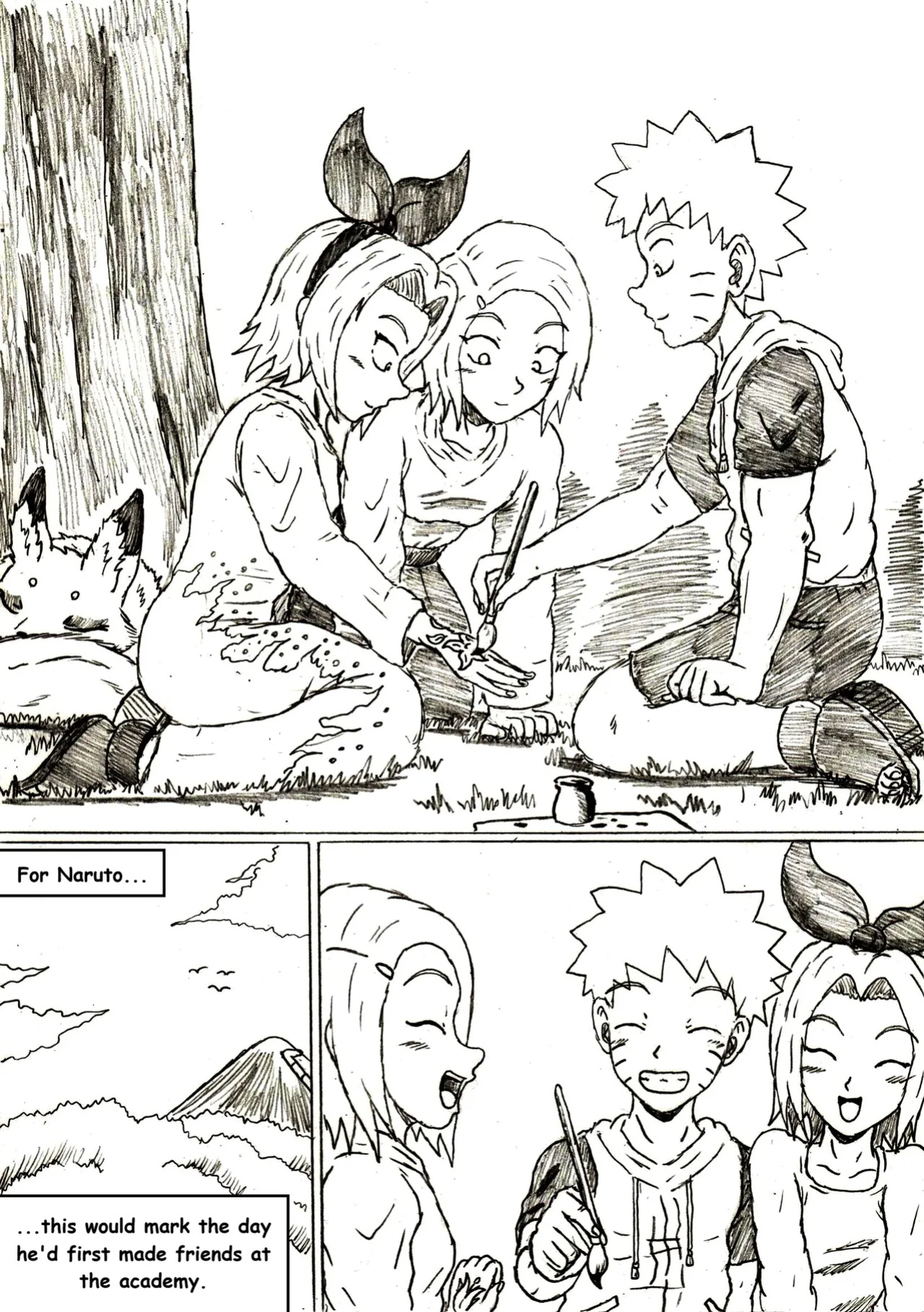 [TheWriteFiction] Naruto: Rogue - Chapter 3 - The Fox and the Lonely Flute