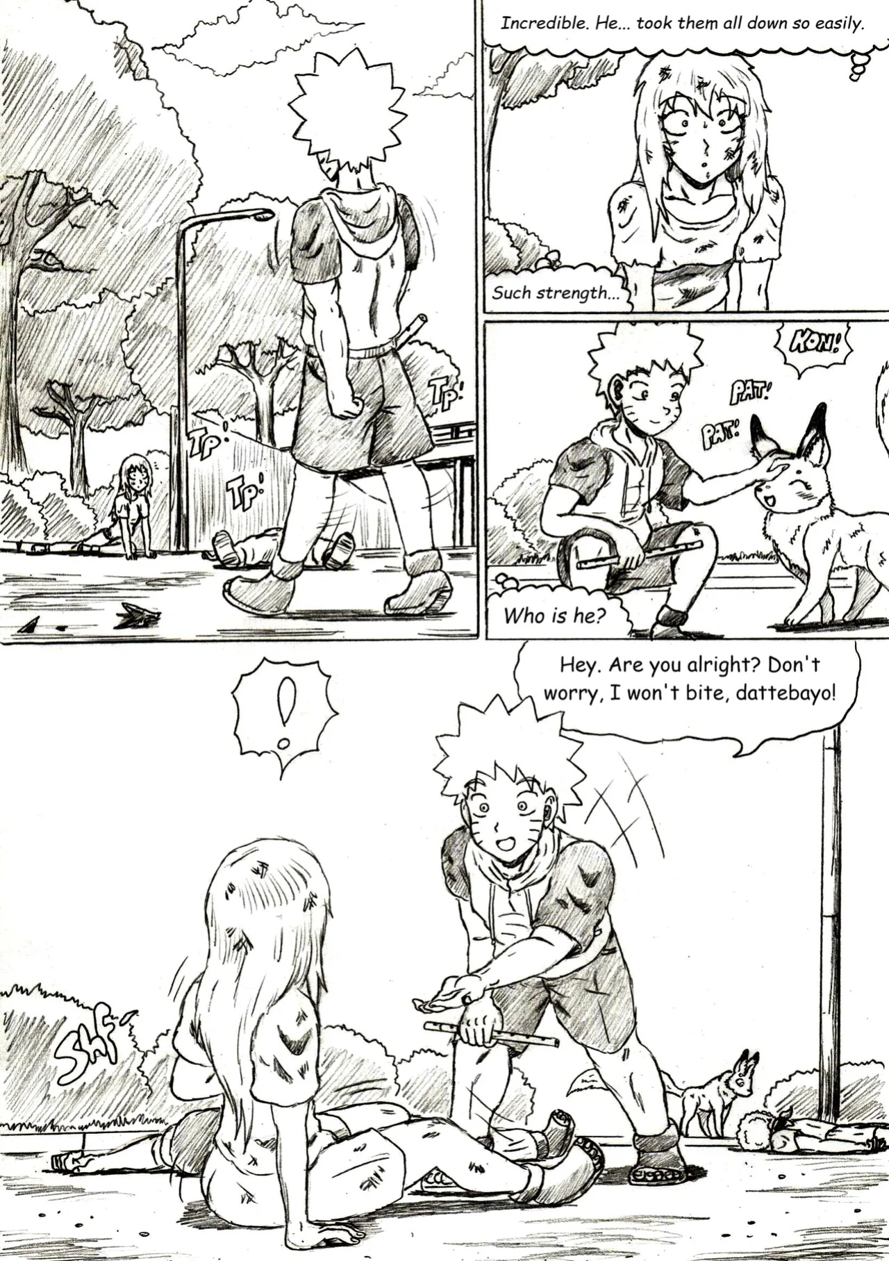 [TheWriteFiction] Naruto: Rogue - Chapter 3 - The Fox and the Lonely Flute