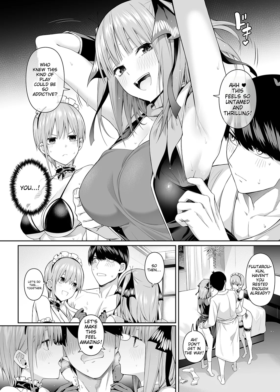[Bad Mushrooms (Chicke III, 4why)] 1/5 no Renai Kanjou (Gotoubun no Hanayome) [Sample]