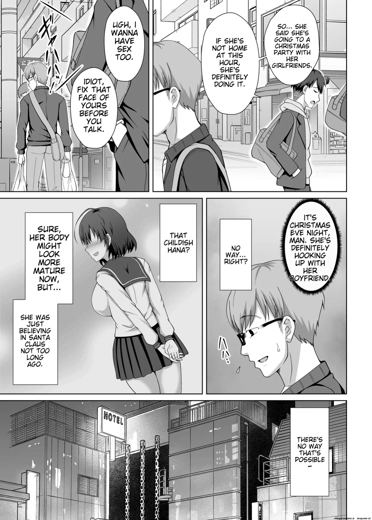 [Taishou Romanesque (Toono Suika)] Imouto ga Asagaeri shita Christmas ~Teshio ni Kaketa Imouto wa Yarichin Kareshi ni Sei no Roku Jikan Kotteri Dakareteita~