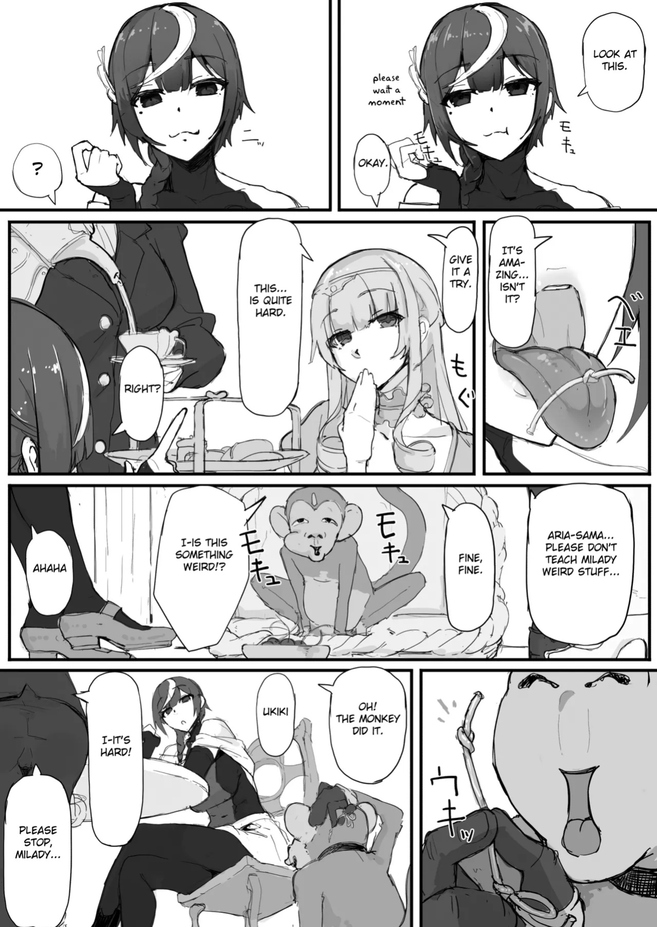 [Shirabe Shiki] Ojousama to Nemuri Saru