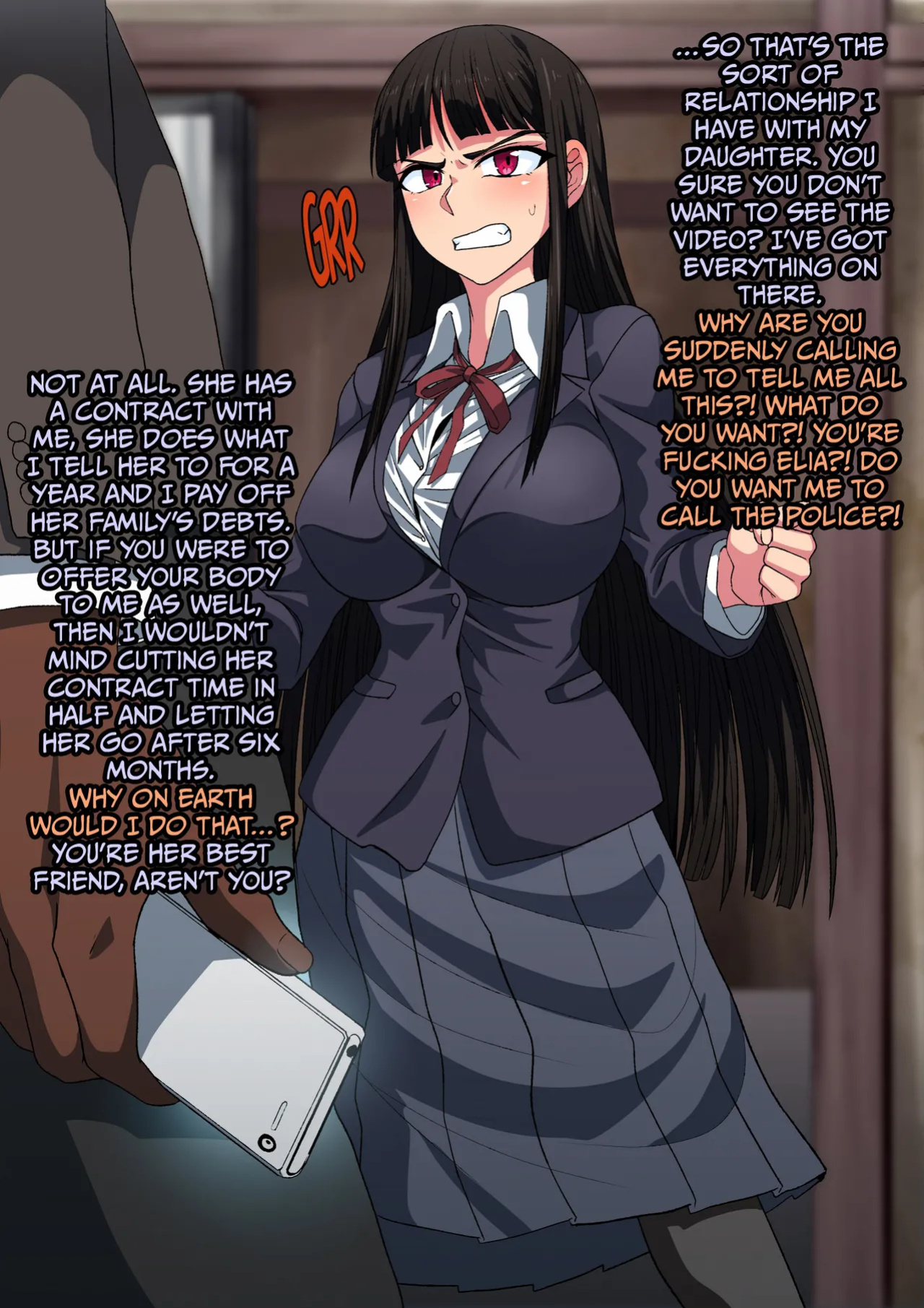 [Tsutakazura Mau Mau (Zassyu 2-gou)] A Tale of Friendship Between Girls in School Uniforms (ENG) =TB=