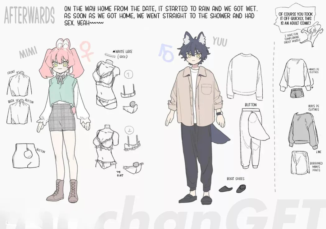 [UsachanGET] ♂ ga uke. Usagi-chan × ōkami-kun 2 | ♂ is the bottom. Rabbit-chan x Wolf-kun 2 [Lunaslurp]