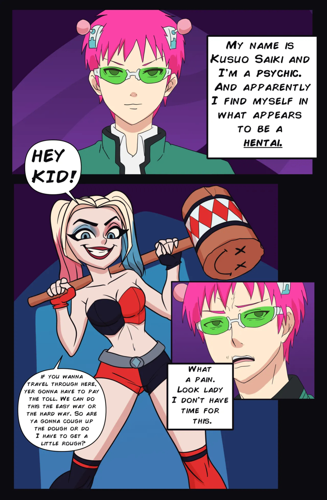 Psychic Spanking