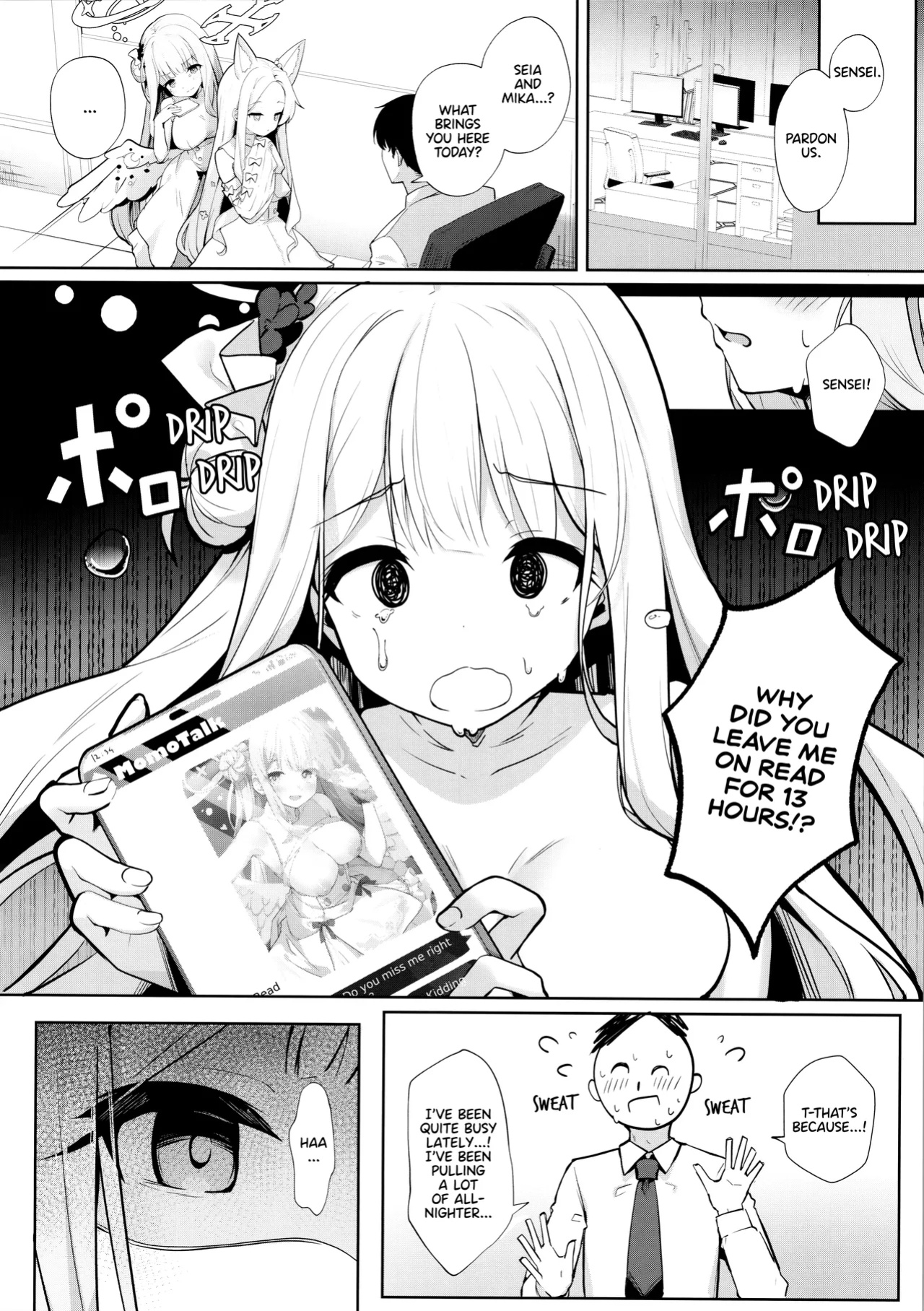 [Kinokomushin (Kinokomushi)] Futari wa Kanbi na Yoru no Hihou | Luscious Secrets of the Night (Blue Archive) [Pinandhita 論理型]