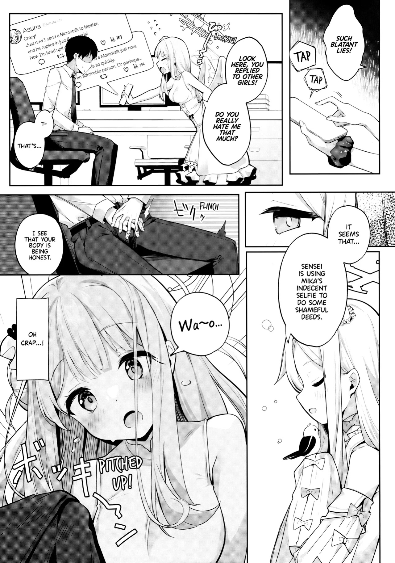 [Kinokomushin (Kinokomushi)] Futari wa Kanbi na Yoru no Hihou | Luscious Secrets of the Night (Blue Archive) [Pinandhita 論理型]