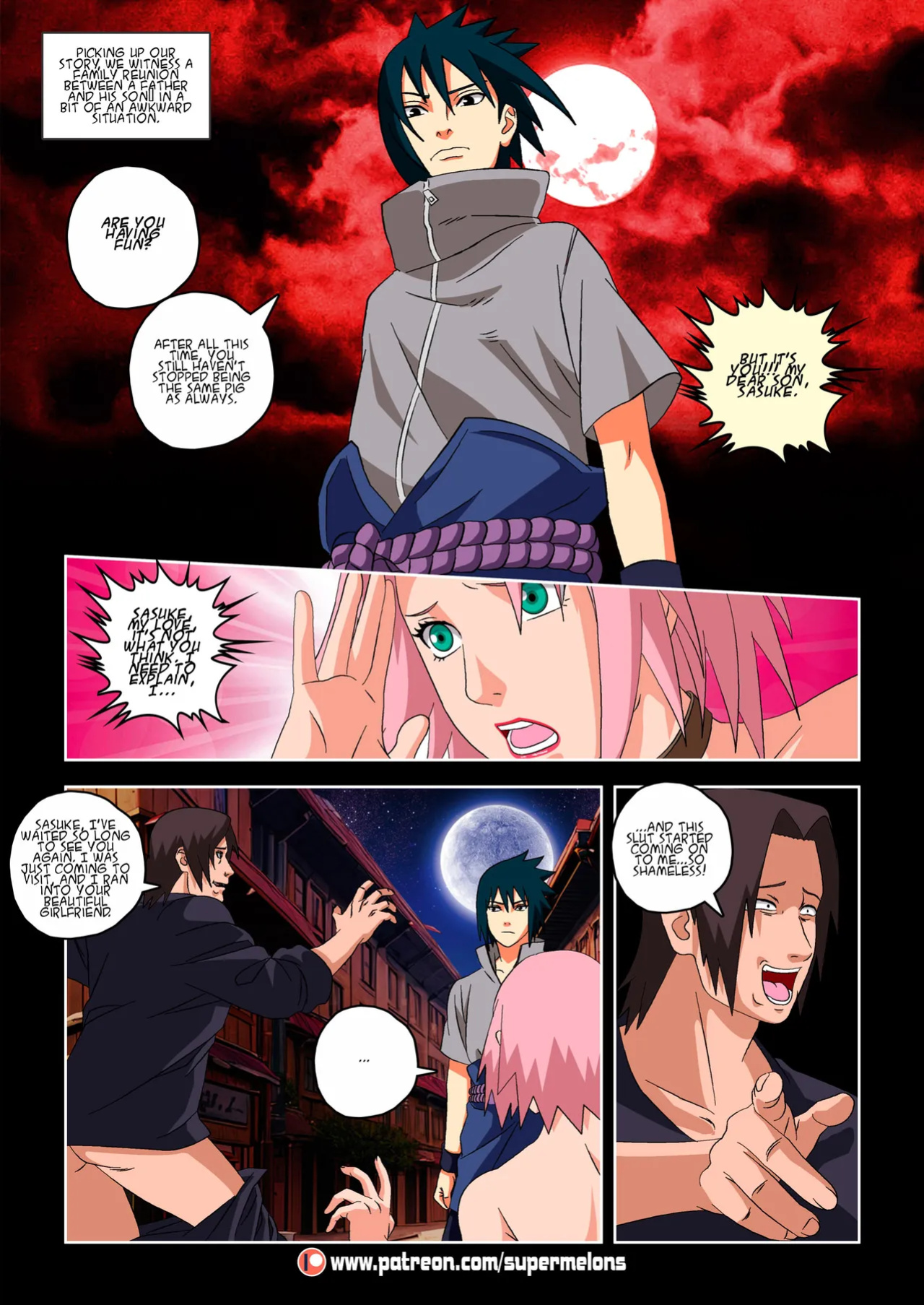 [Super Melons] The Red Comet (Naruto) [ENG]