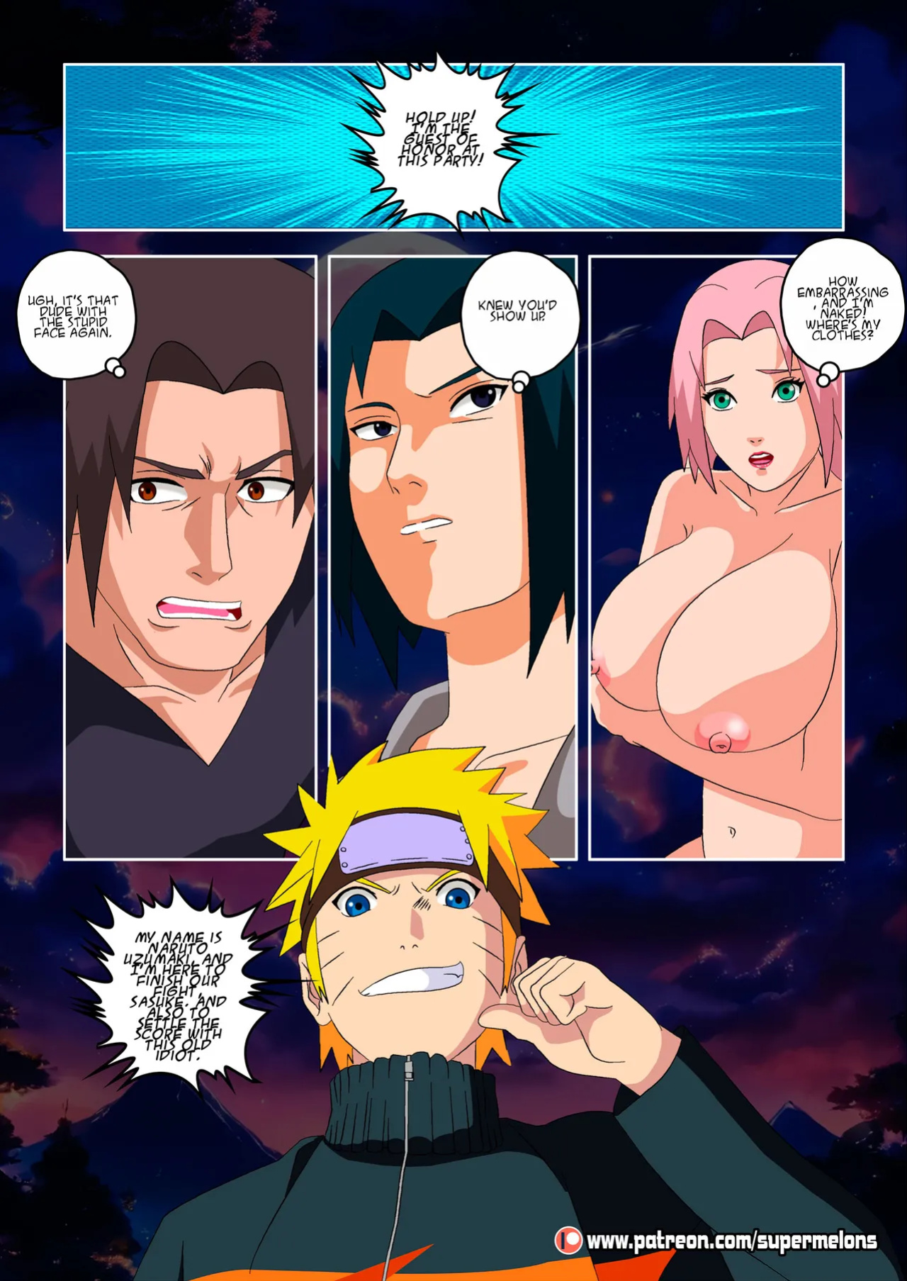 [Super Melons] The Red Comet (Naruto) [ENG]