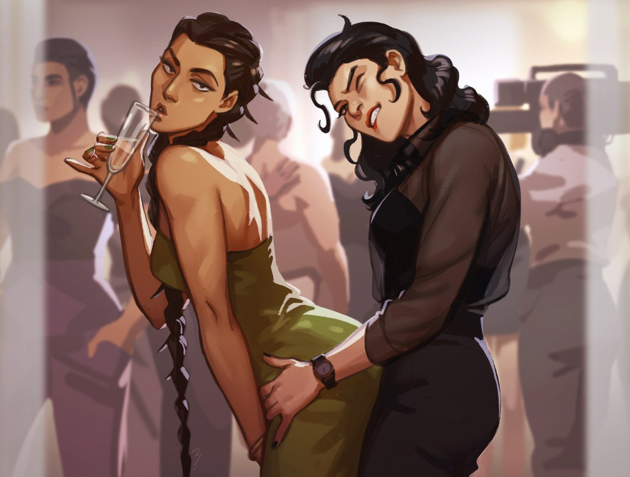 Maren/ Rhabarberei OC Couples