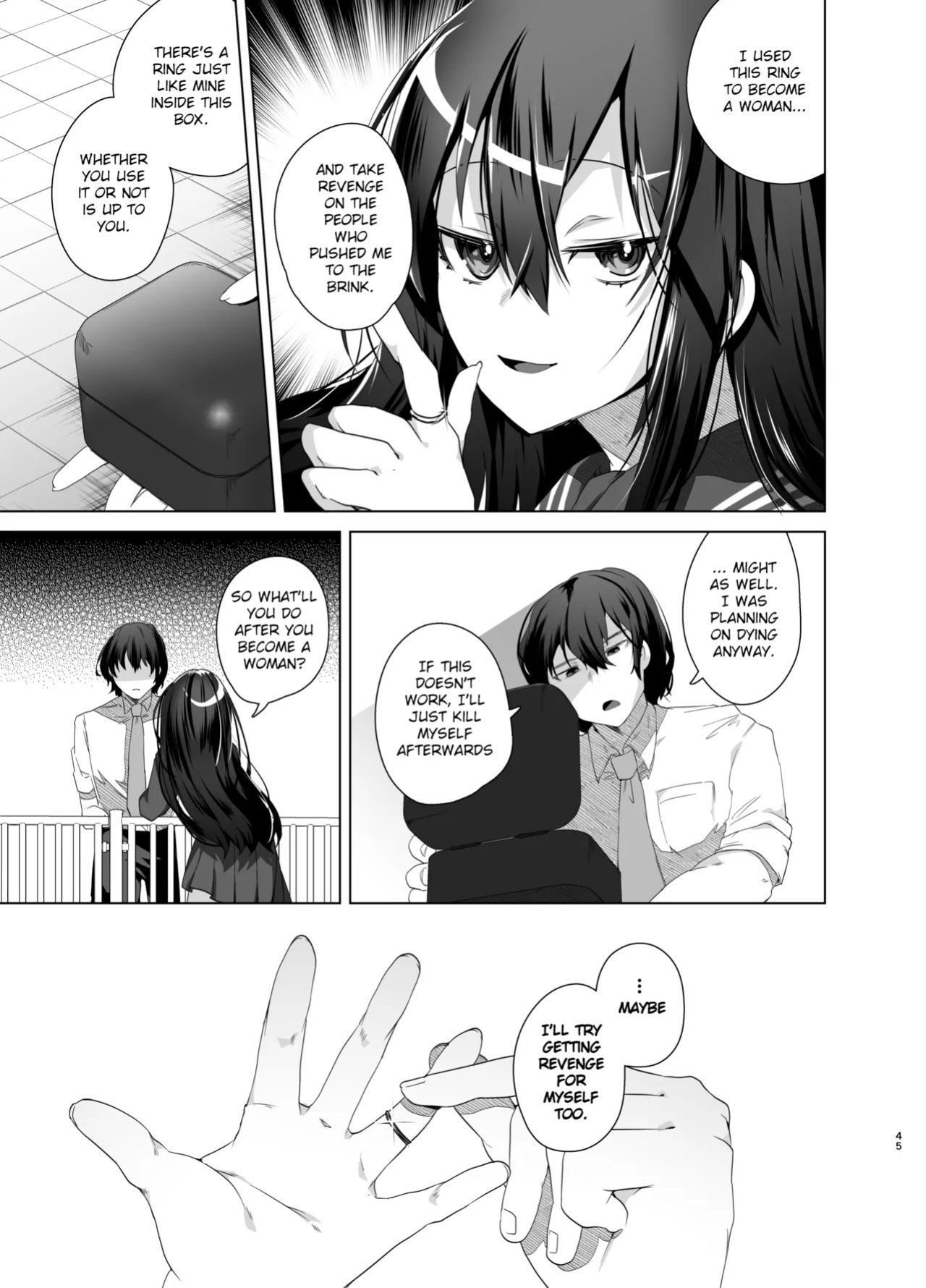 [Ebimashi (Ebina Ebi)] TS Fukushuu Revenge Soushuuhen | TS Fukushuu Revenge Compilation [Medium Grit Translations]