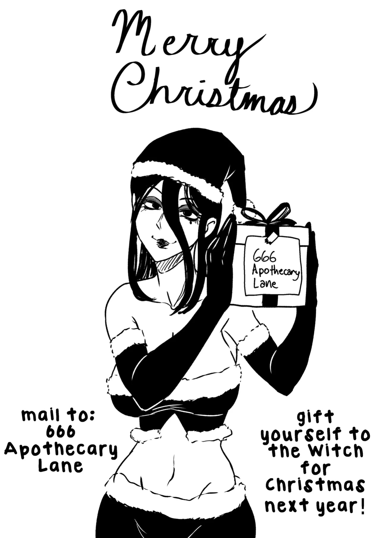 [shoulder enjoyer] Man-eating Witch 11 (Xmas Edition)