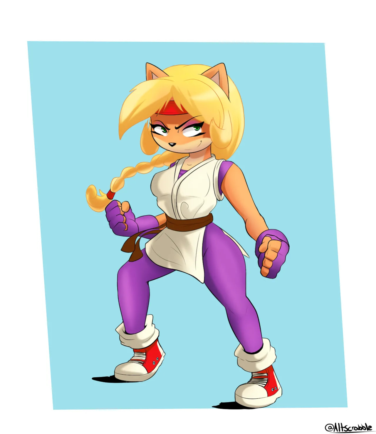 [Scrabble007] Tawna & Coco Bandicoot (Crash Bandicoot)