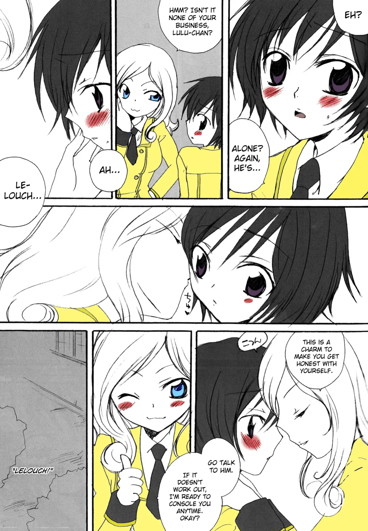 [Chikatetsu Shokudou (Masayoshi Tomoko)] Konna Lelou ga Itara Boku wa mou...!! (Code Geass: Lelouch of the Rebellion) [biribiri]