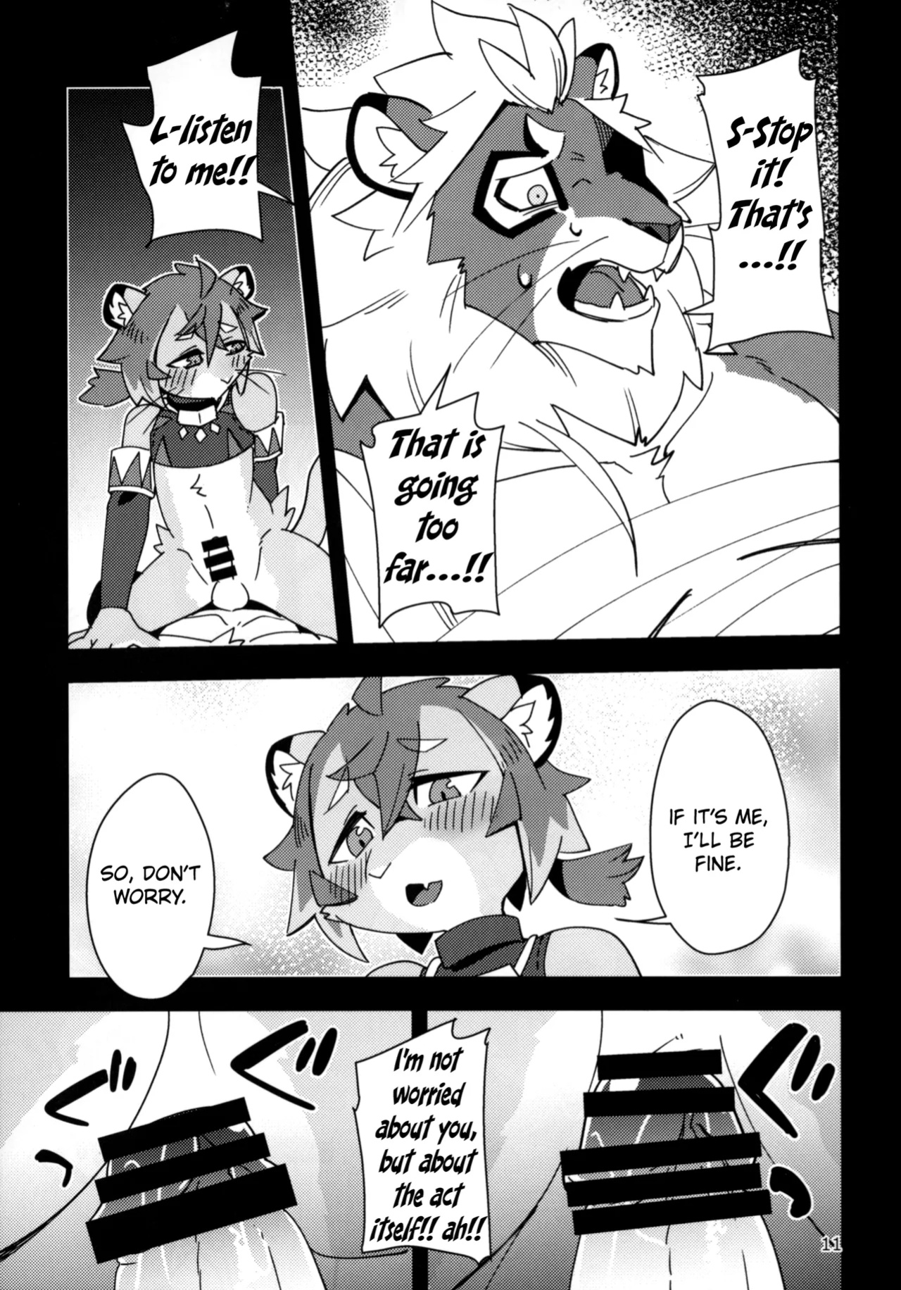 (Kemoket 11) [Harugoya (Harusuke)] Shishitantan | Lion's Glare (WORLD FLIPPER) {Chin²}
