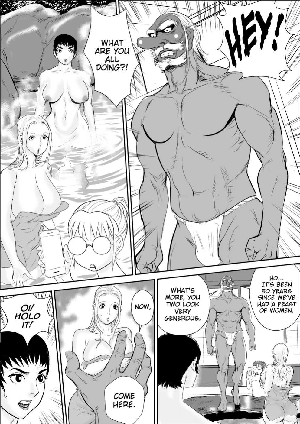 [Jinsukeya (Jinsuke)] Tengu-sama no Kamikakushi | Being Spirted Away by Tengus {Stopittarpit}