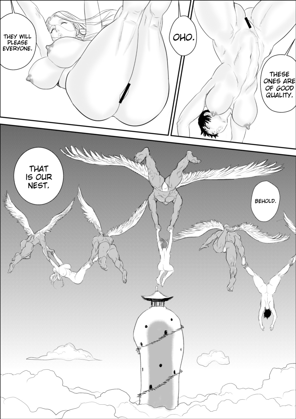 [Jinsukeya (Jinsuke)] Tengu-sama no Kamikakushi | Being Spirted Away by Tengus {Stopittarpit}