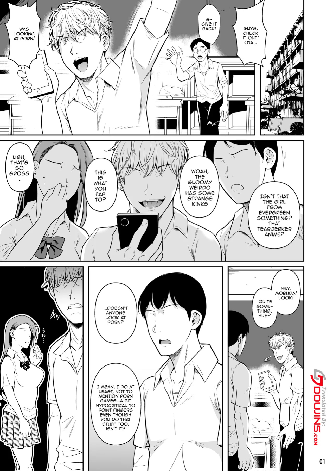 [Shoot The Moon (Fuetakishi)] Bocchi no Mob ga Tadashii Sentaku o Shite Seiso Shoujo to Tsukiau. Mochiron Sex mo Suru | A Loner Makes the Right Choices And Goes Out With a Seiso Girl. Of Course There's Sex As Well.