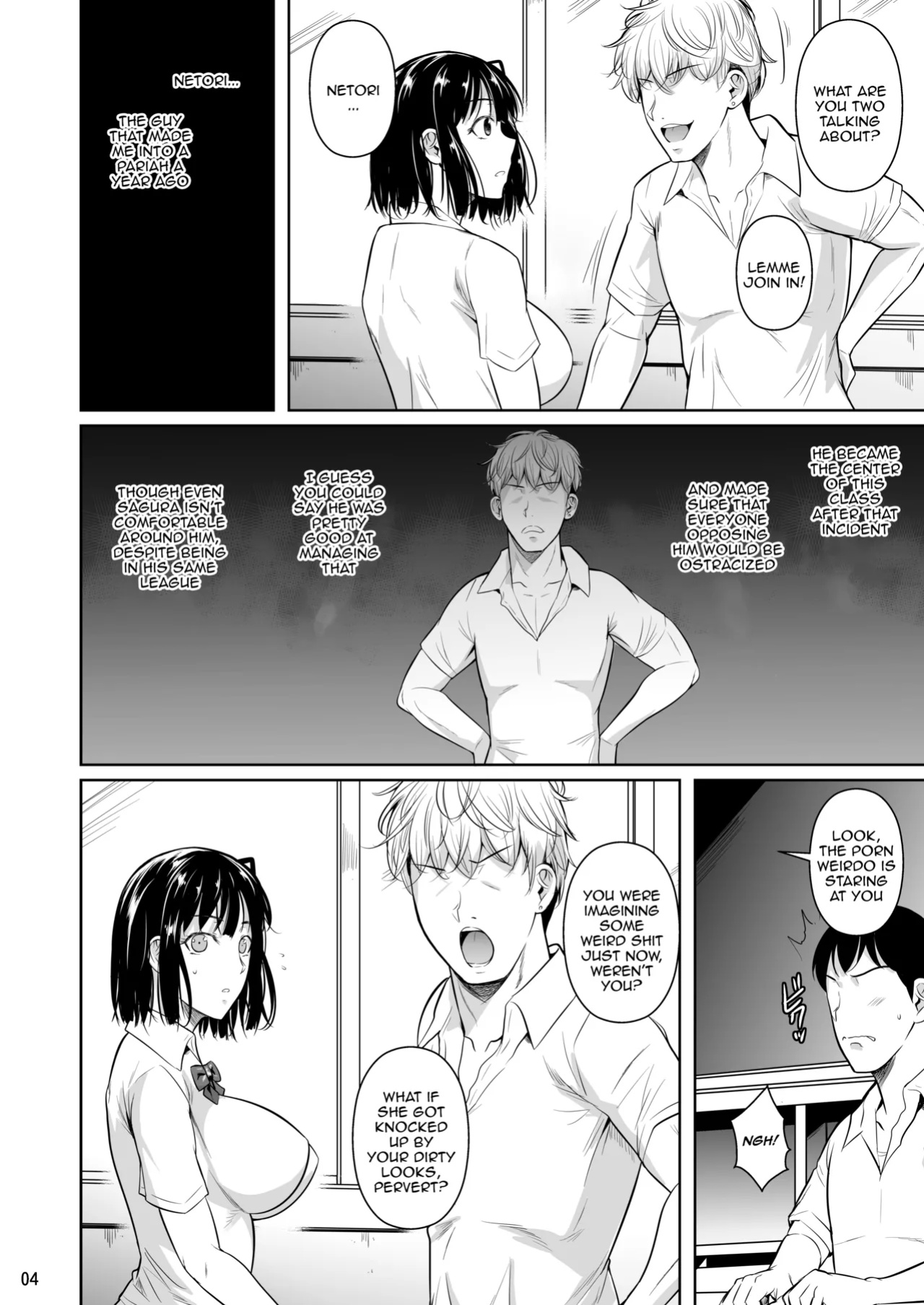 [Shoot The Moon (Fuetakishi)] Bocchi no Mob ga Tadashii Sentaku o Shite Seiso Shoujo to Tsukiau. Mochiron Sex mo Suru | A Loner Makes the Right Choices And Goes Out With a Seiso Girl. Of Course There's Sex As Well.