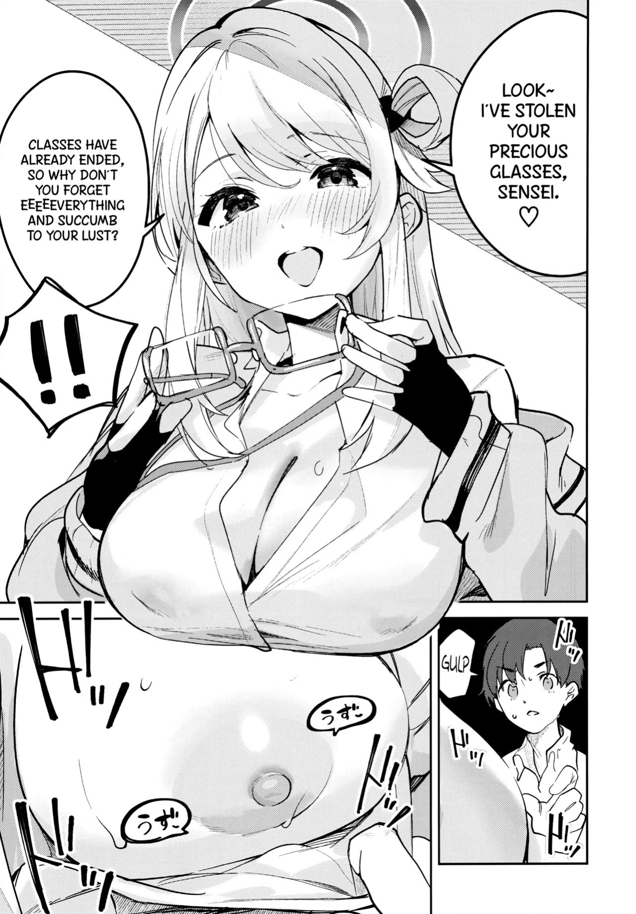 (C104) [Circle-FIORE (Ekakibit)] Ijiwaru na Seito | A Mischievous Student (Blue Archive) [The Blavatsky Project]