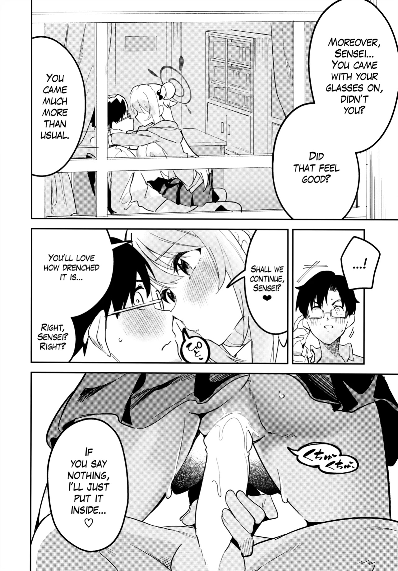 (C104) [Circle-FIORE (Ekakibit)] Ijiwaru na Seito | A Mischievous Student (Blue Archive) [The Blavatsky Project]