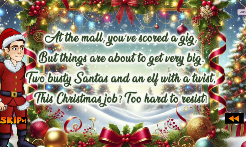 She Means Business game: Naughty Or Nice