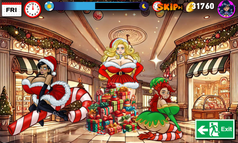 She Means Business game: Naughty Or Nice