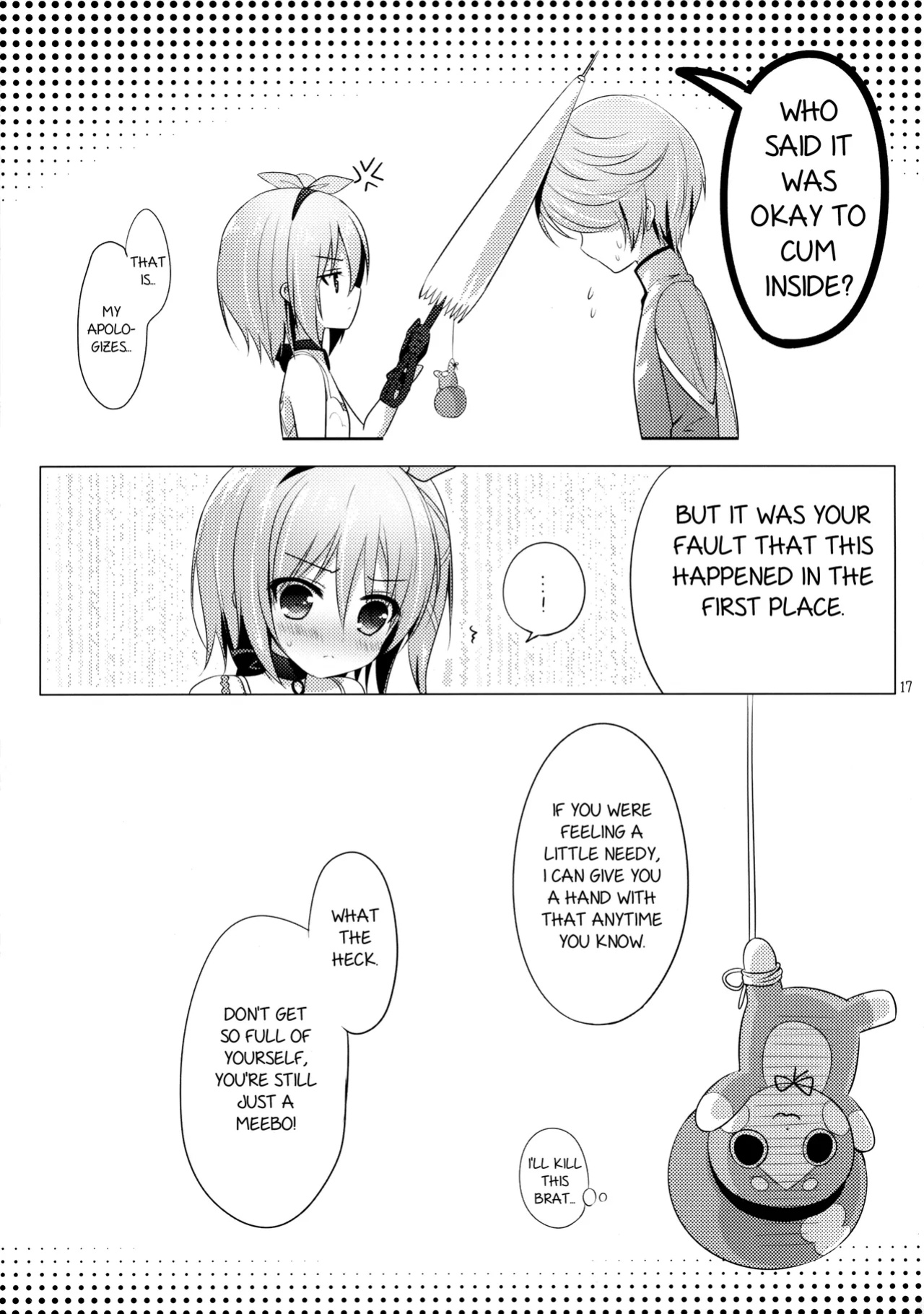 (C88) [@ism (Aono Ribbon)] Mibo no Kuse ni Namaiki yo | Don't get so Full of Yourself, You're just a Meebo! (Tales of Zestiria) [animefan71109]