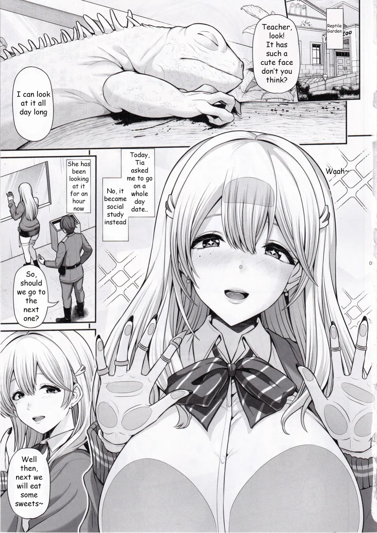 (C105) [Uma no Hone (Toba Yuga)] Tia to Issho ni Kimochi Yoku Naro | Feeling Good Together with Tia (Goddess of Victory: Nikke) [IskrnTL]