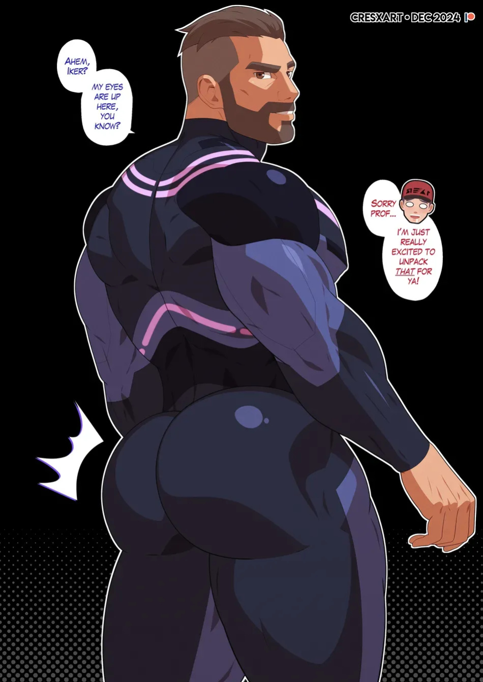 [Cresxart] PokeHunks - Sxpress Delivery (Professor Turo x Courier)