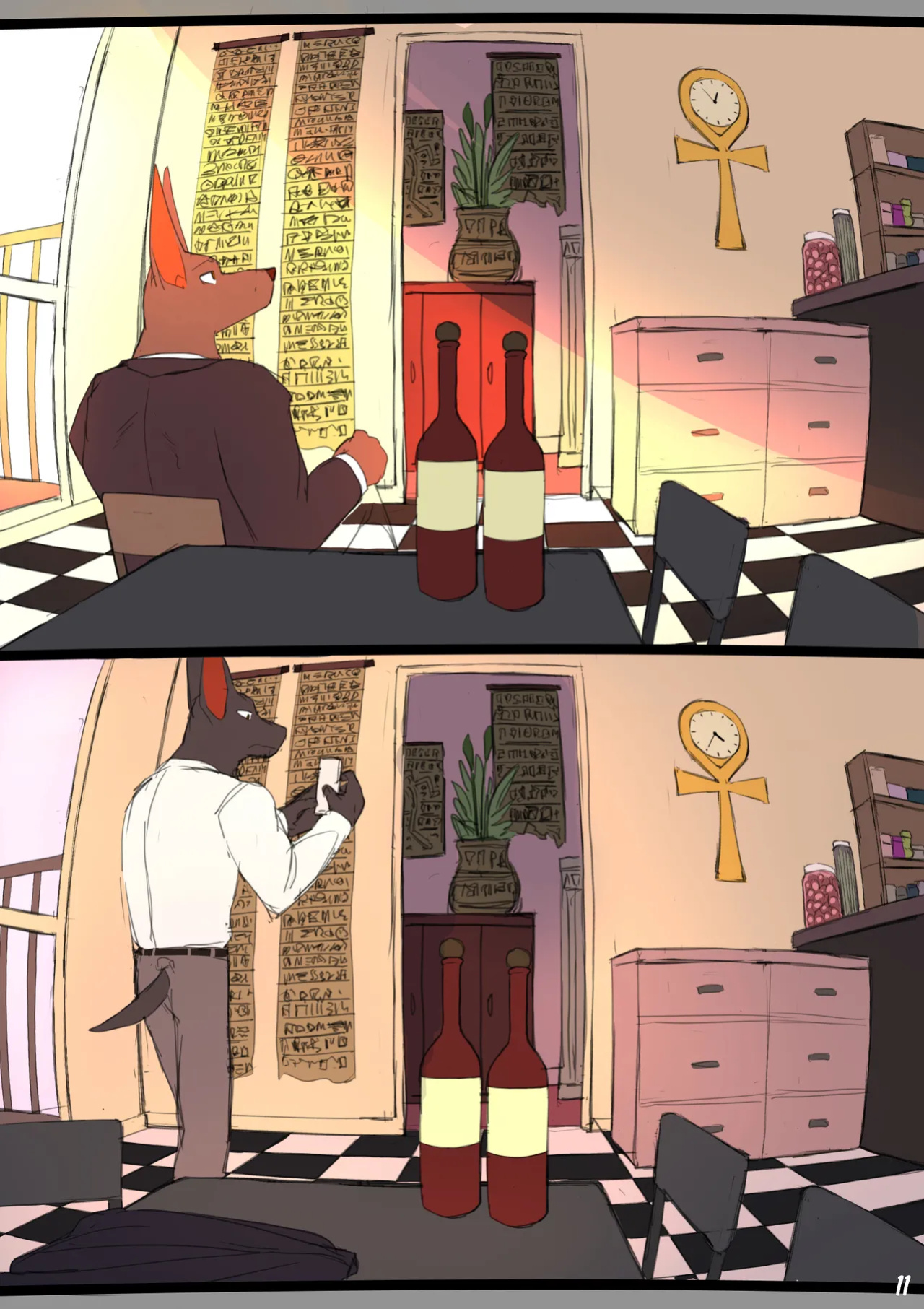 Anubis Dad Chapter 1 And Extras