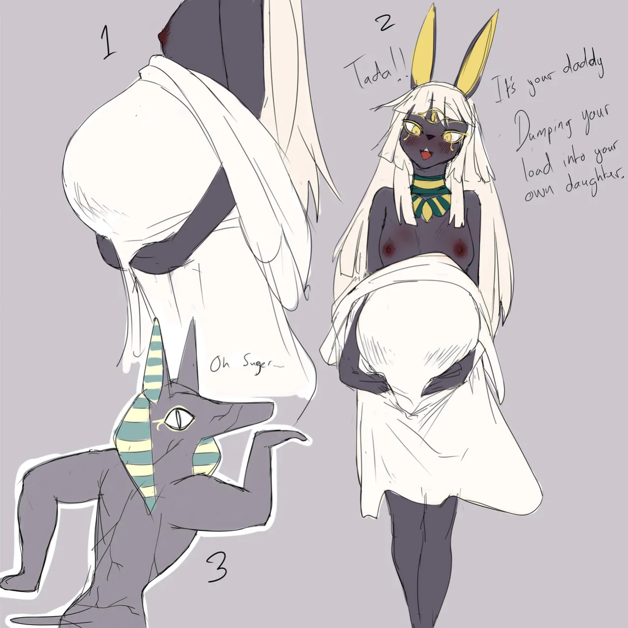 Anubis Dad Chapter 1 And Extras