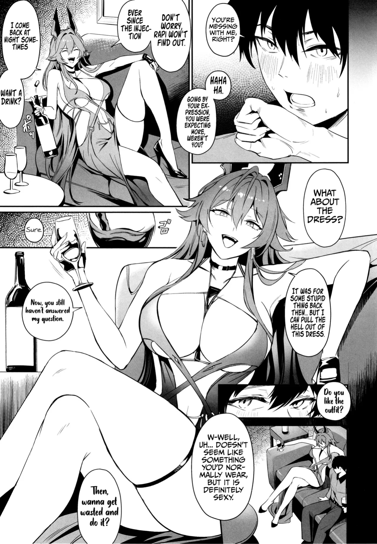 (C105) [Noir Complex (NR)] Red Hood to Mendan Suru | Meeting with Red Hood (Goddess of Victory: Nikke)